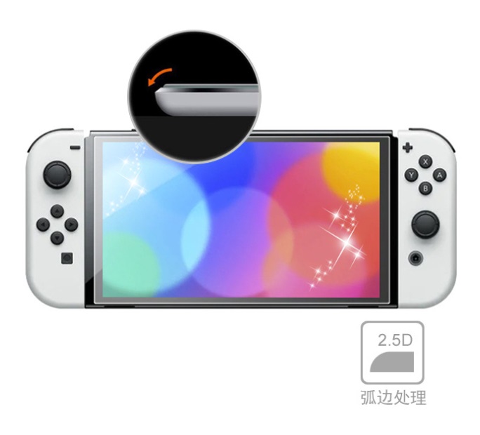 ฟิล์มกระจก Nintendo Switch Oled 2.5D