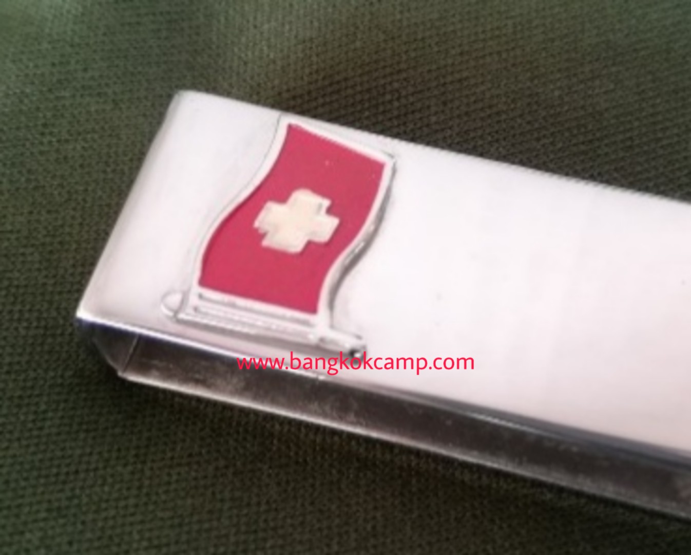 แหนบ พวงกุญแจ ตะขอเกี่ยว เหน็บเข็มขัด - สแตนเลส Made in USA. (คล้องเครื่องรางฯ กล้องส่องพระ ฯลฯ)
