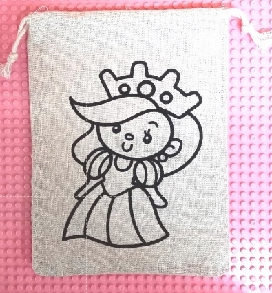 ถุงผ้าระบายสี .เจ้าหญิง 29- Eco Bag Princess 29