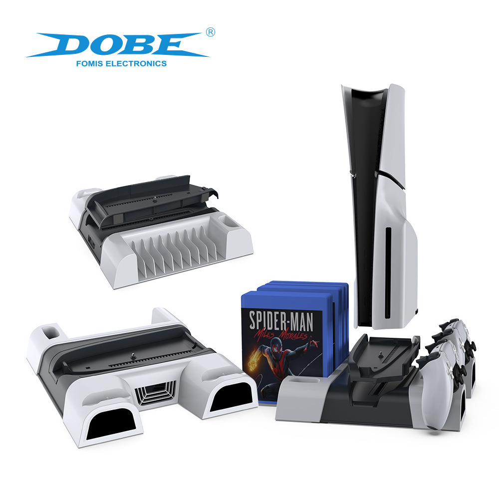 DOBE แท่นวางเครื่อง PS5 ใช้ได้กับเครื่องทุกรุ่น ทุกแบบ Multifunctional Cooling Stand