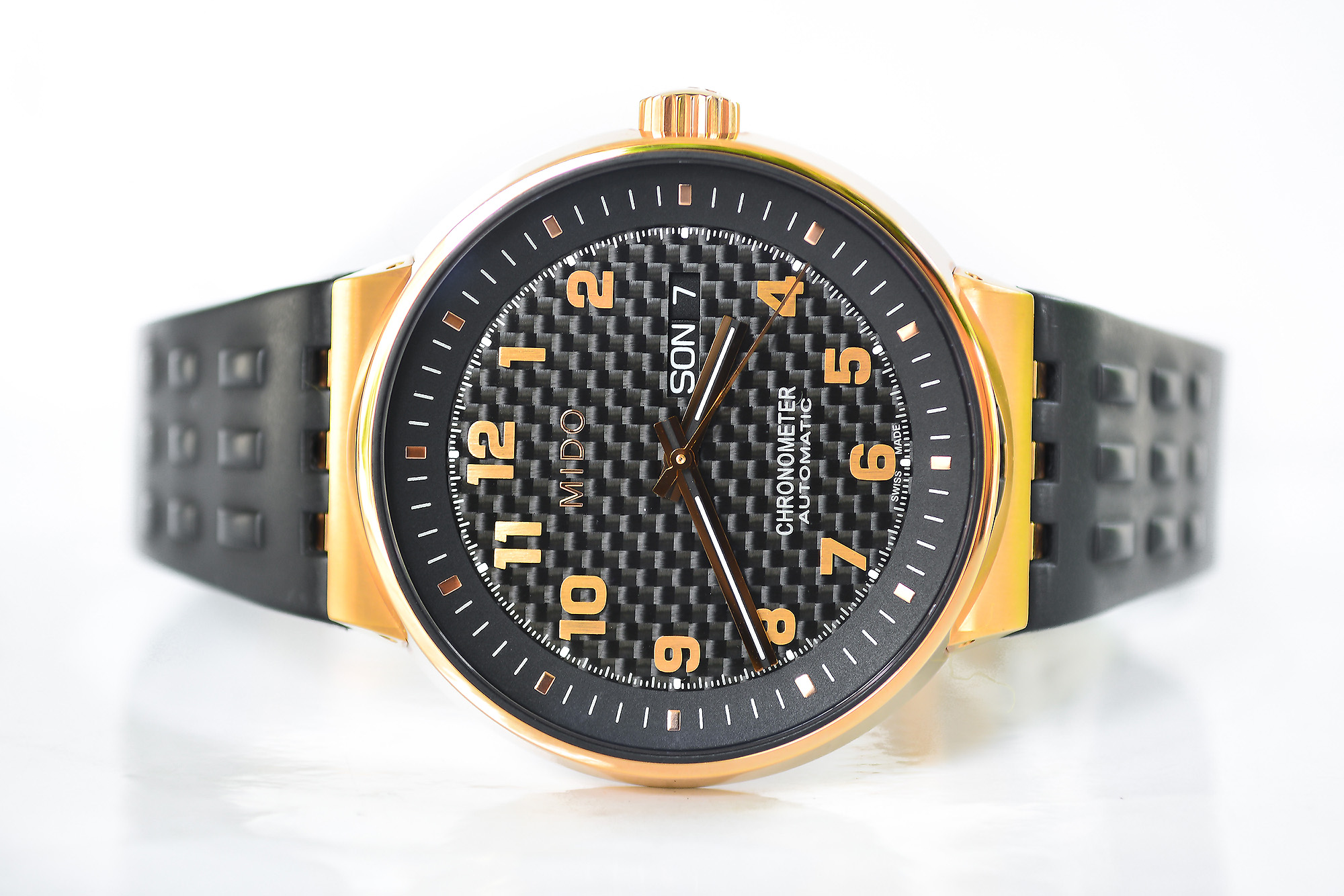 NEW:Mido Chronometer All Dial Day-date M8340.3.D8.9
