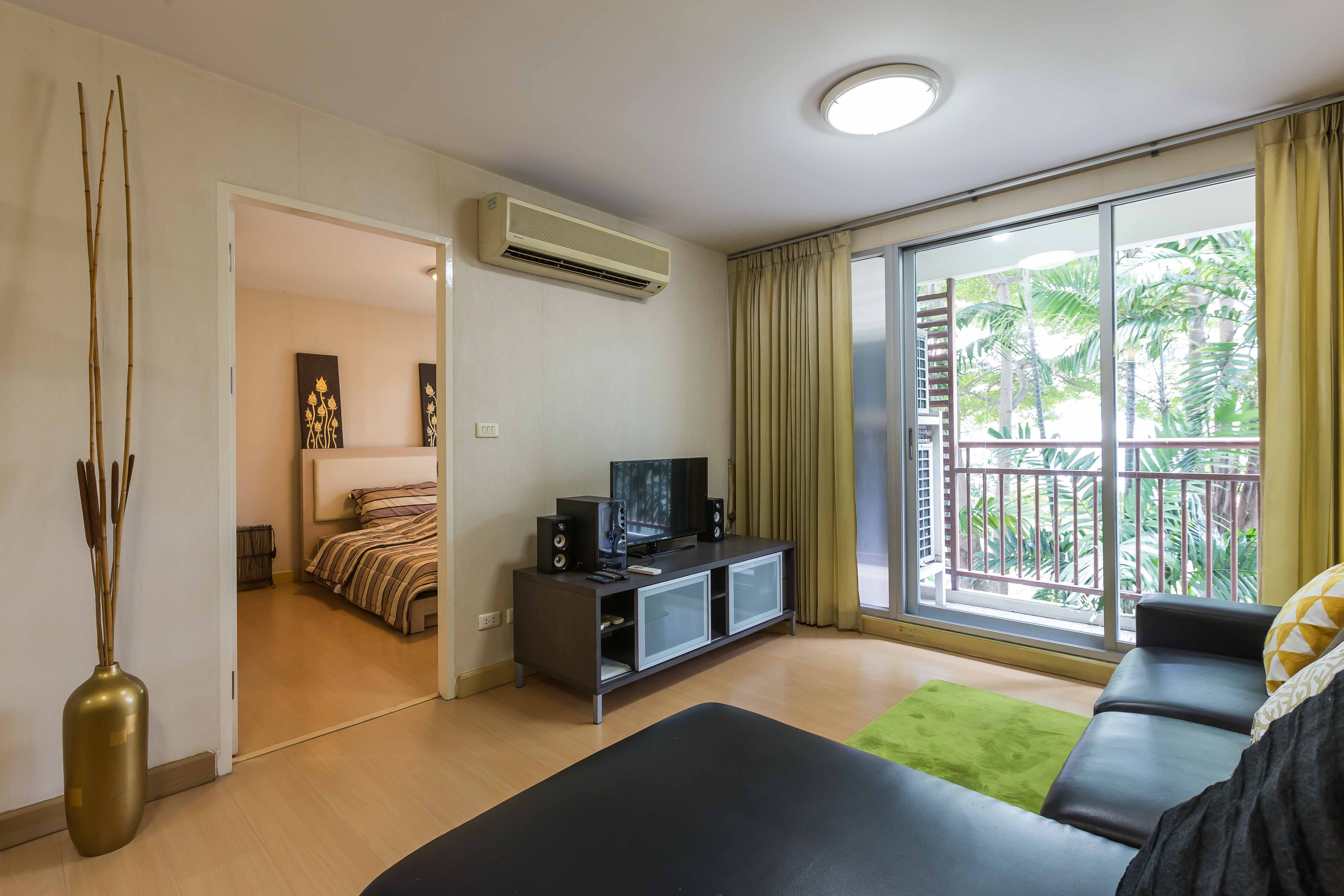 ให้เช่าคอนโด Plus 67 (พลัส 67) 1 ห้องนอน 1 ห้องน้ำ ขนาด 50 ตร.ม ชั้น 3 ตกแต่งครบพร้อมอยู่