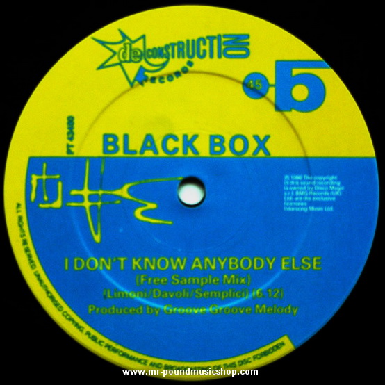Black Box - I Don't Know Anybody Else