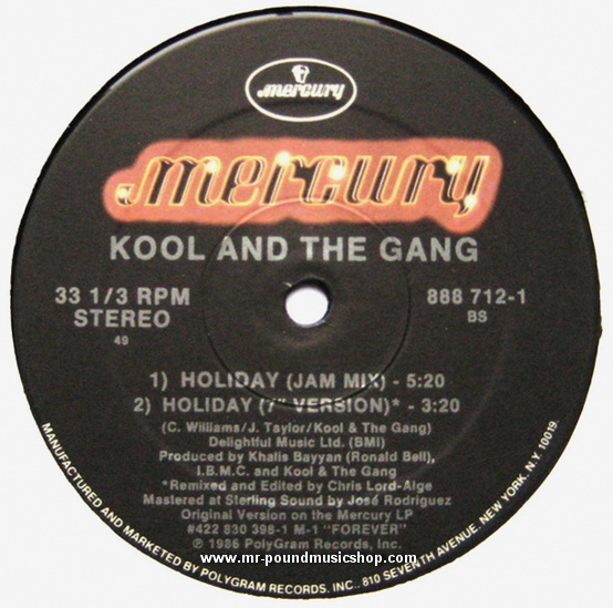 Kool & The Gang - Holiday