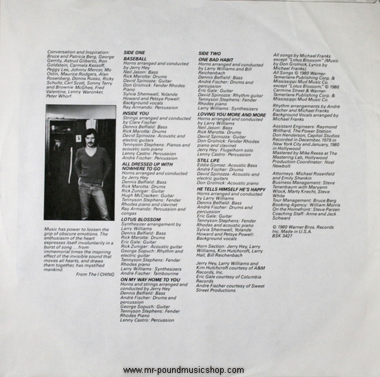 Michael Franks - One Bad Habit