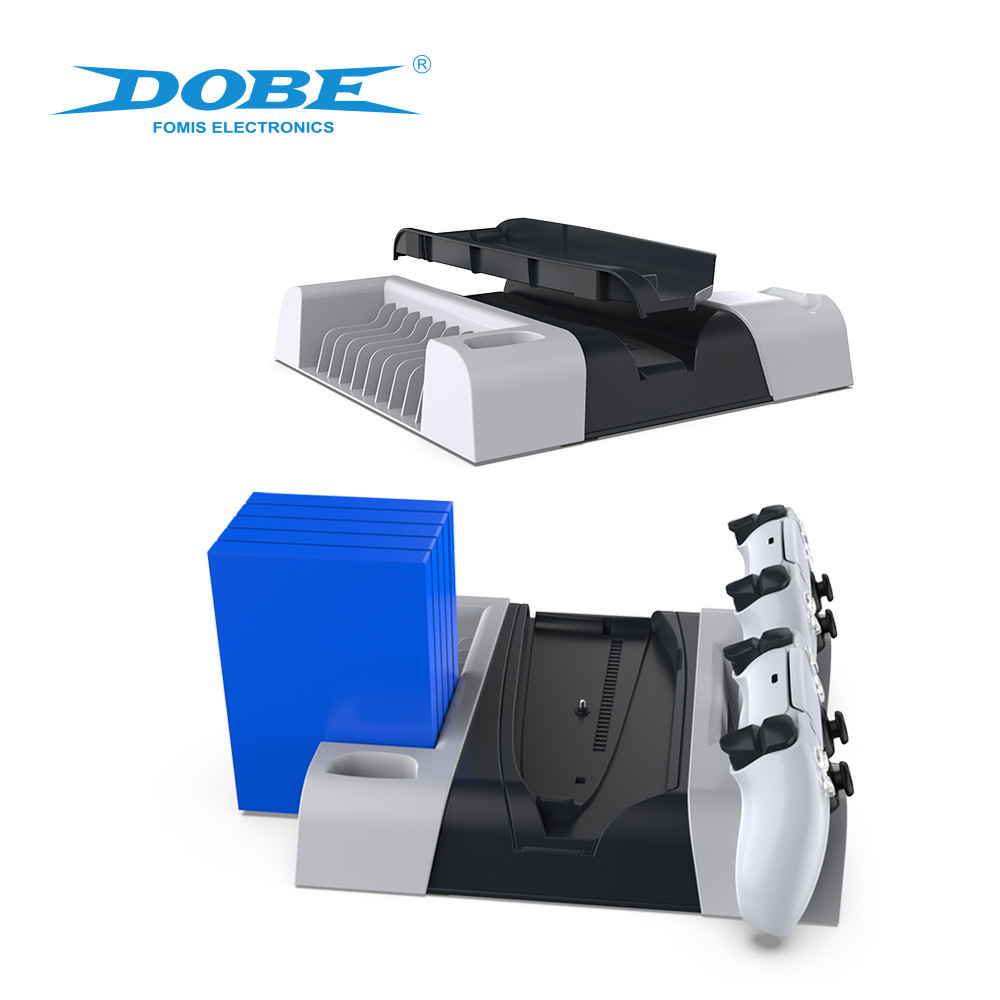 DOBE แท่นวางเครื่อง PS5 ใช้ได้กับเครื่องทุกรุ่น ทุกแบบ Multifunctional Cooling Stand