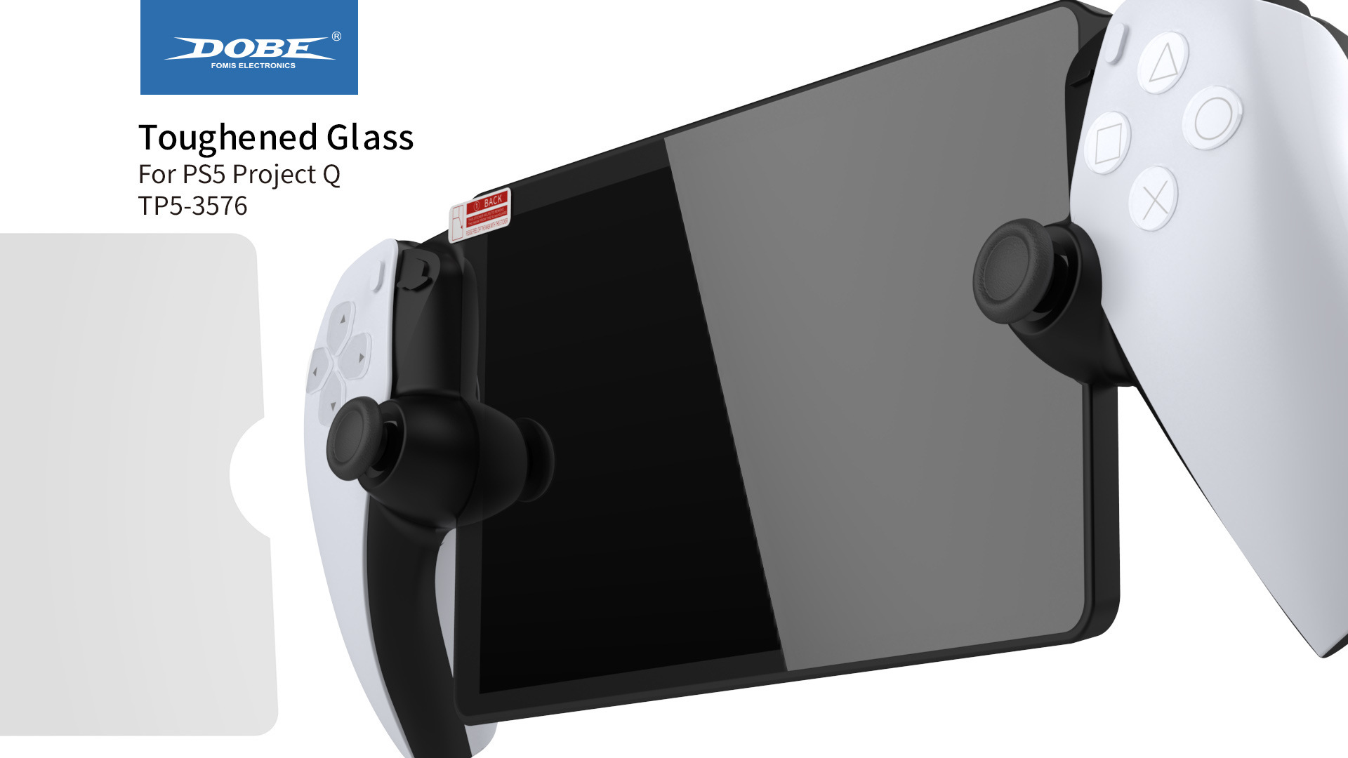 DOBE Tempered Glass Screen Protector for PlayStation Portal (2 Pack) TP5-3576