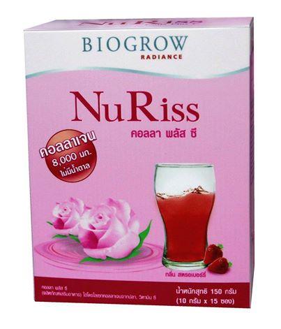 Nuriss Colla Plus C 8000 mg 15\'s คอลลาเจนผงชงดื่ม