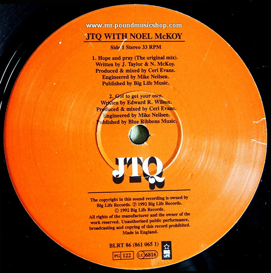 JTQ With Noel McKoy - Hope & Pray