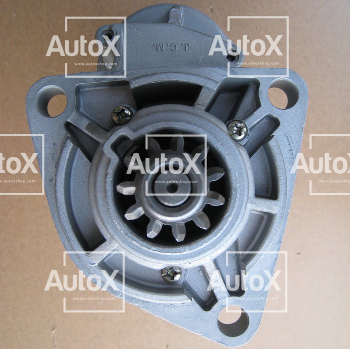 ไดสตาร์ท Isuzu JCM หัวหมูหันขวา 6BB1 หลักแบตซ้าย 11T ไดทดND 24V 4.5kw (ใหม่)