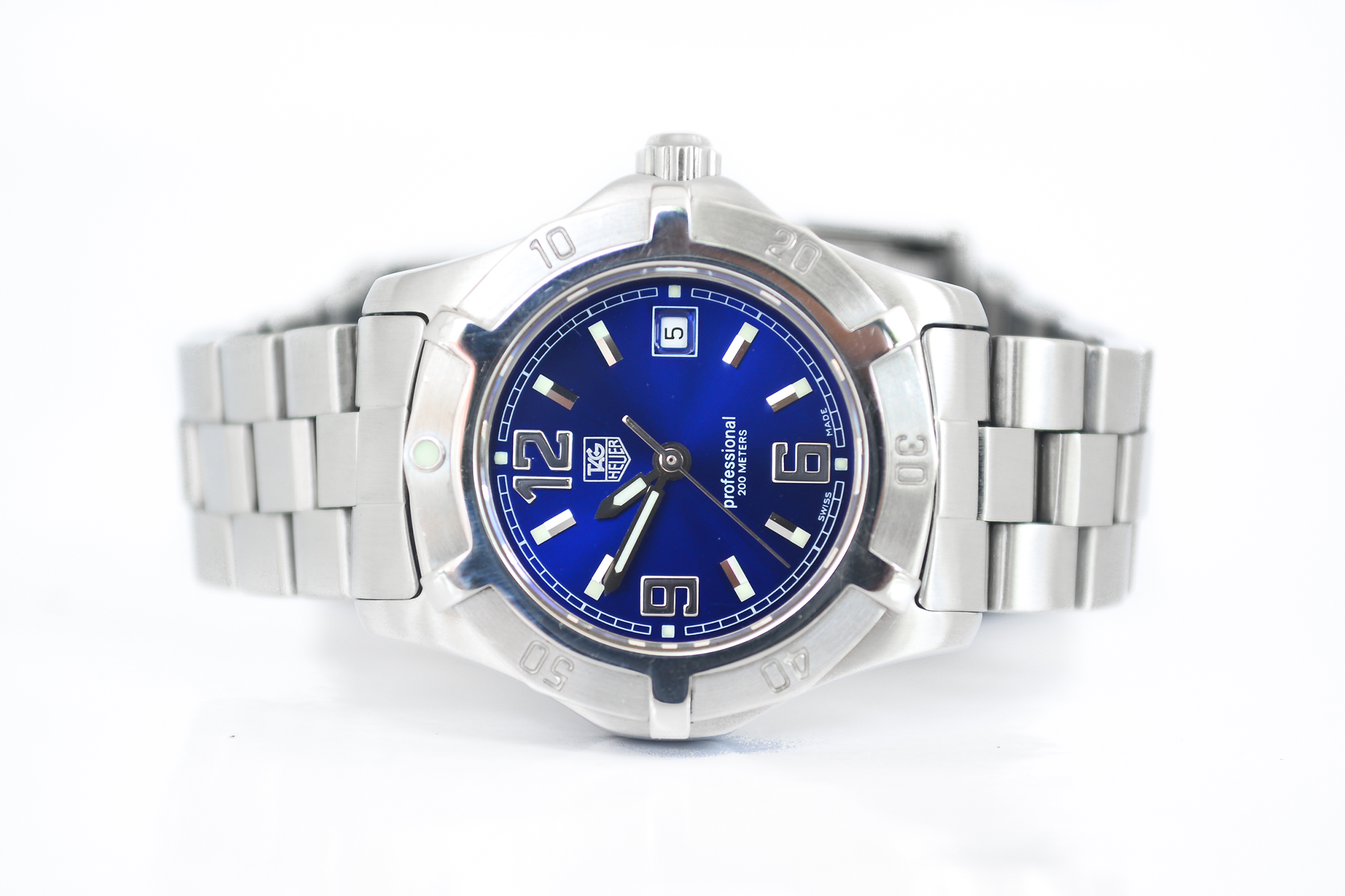 Tag Heuer S2000 Exclusive Lady Size Quartz หน้าน้ำเงิน