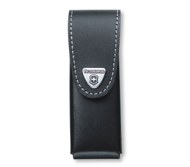 ซองหนัง VICTORINOX BLACK LEATHER POUCH 111 MM 1-4 LAYERS (4.0523.3)