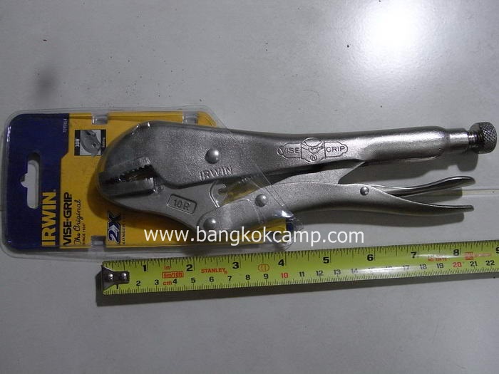คีมล๊อค IRWIN VISE-GRIP ขนาด10นิ้ว Made in USA ใหม่เก่าเก็บ