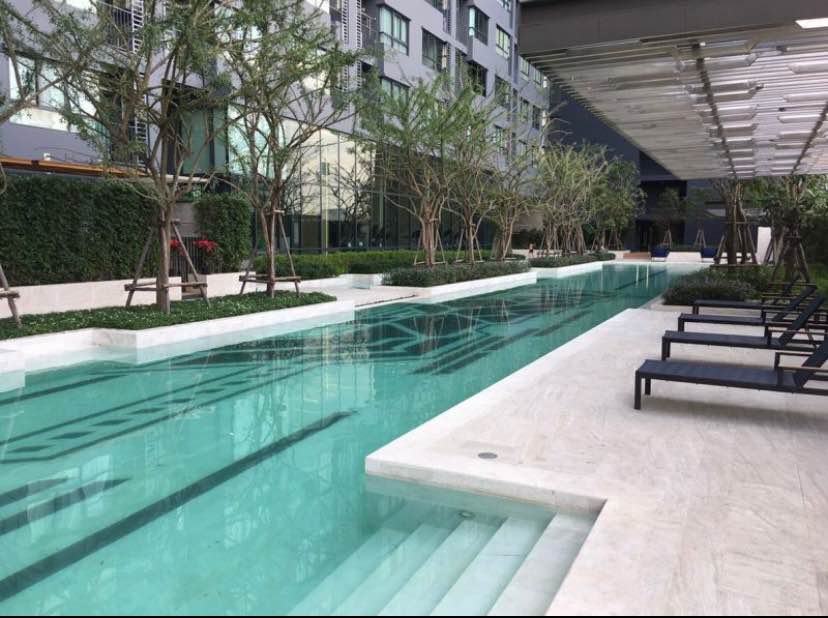 ให้เช่าคอนโด IDEO Sukhumvit 93 (ไอดีโอ สุขุมวิท 93 ) ชั้น 23 ตึก B 1 ห้องนอน 1 ห้องน้ำ พื้นที่ 33 ตารางเมตร