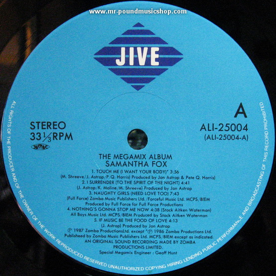 Samantha Fox - The Magamix Album