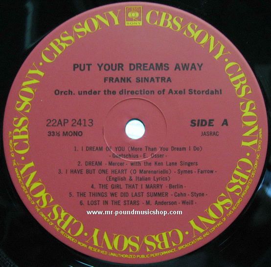 Frank Sinatra - Put Your Dreams Away