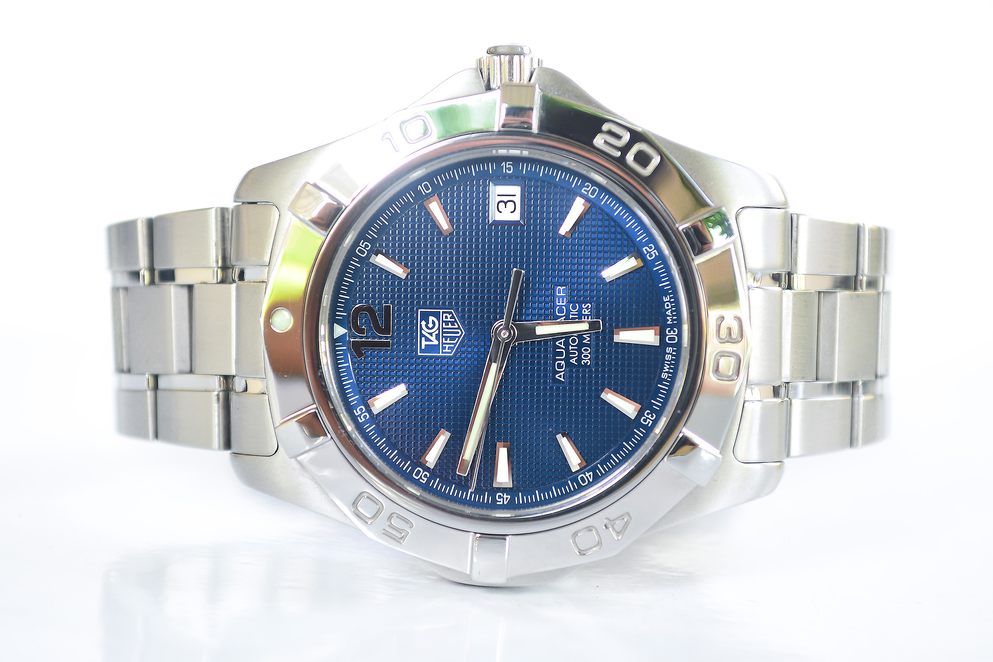 Tag Heuer Aquaracer Auto Man Size หน้าน้ำเงิน (Sold)