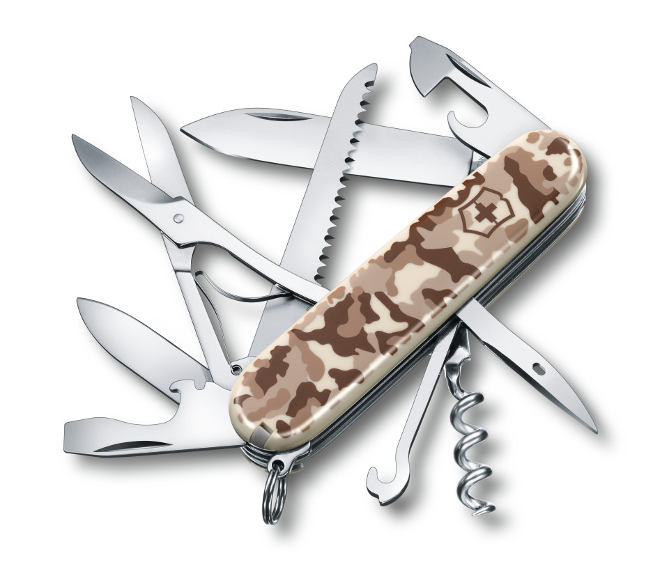 มีดพับอเนกประสงค์ Victorinox รุ่น HUNTSMAN DESERT CAMOUFLAGE (1.3713.941)