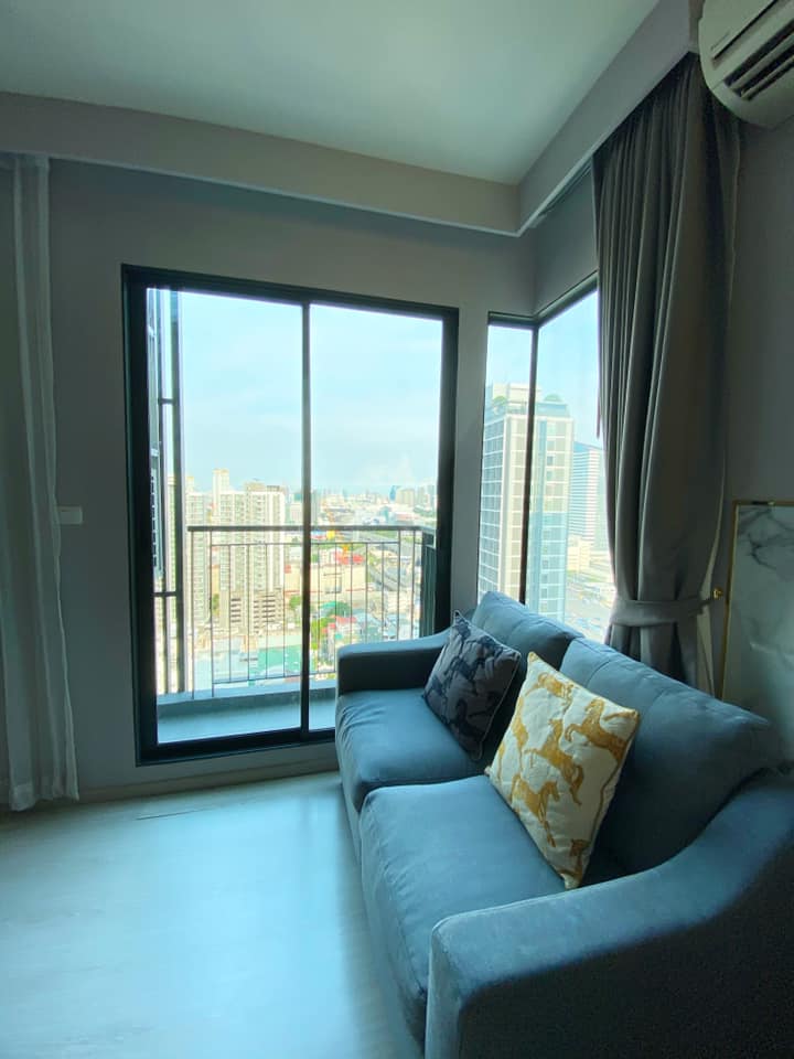 คอนโดให้เช่า: Rhythm Asoke (ริทึ่ม อโศก 1 ) 2 ห้องนอน 1 ห้องน้ำ ชั้น 26 พื้นที่: 42 ตรม. ,