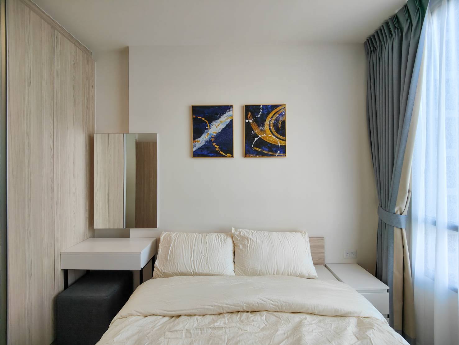 ให้เช่า / For Rent Nue Noble Ratchada–Ladprao (นิว โนเบิล รัชดา – ลาดพร้าว) 📍 ห้องมุม ชั้น 15