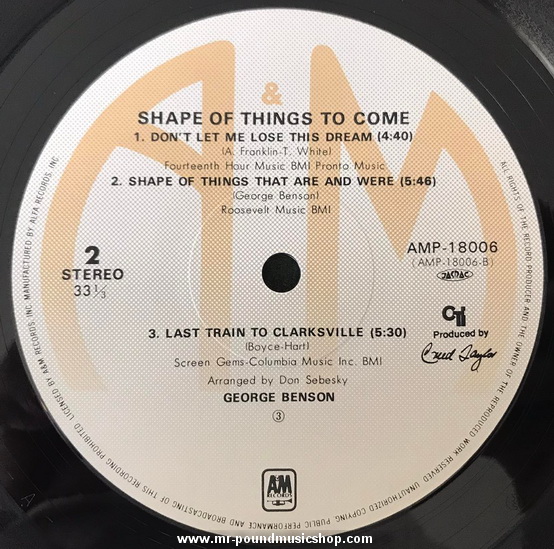 George Benson - Shape of Things To Come