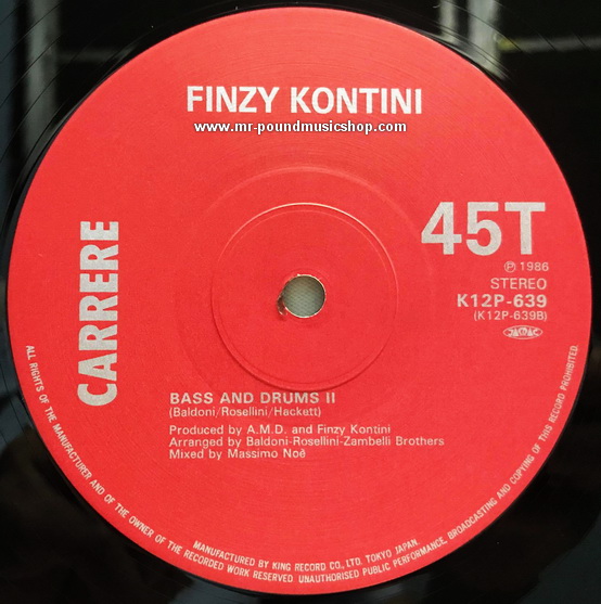 Finzy Kontini - Ou La La / Bass & Drums II