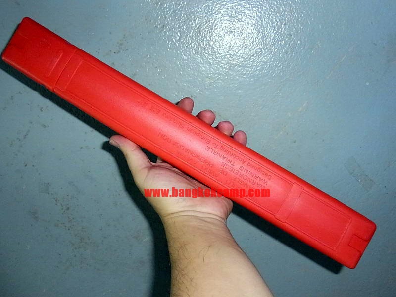 ทับทิม ป้ายสามเหลี่ยมฉุกเฉิน ป้ายสะท้อนแสง พร้อมกล่องเก็บ