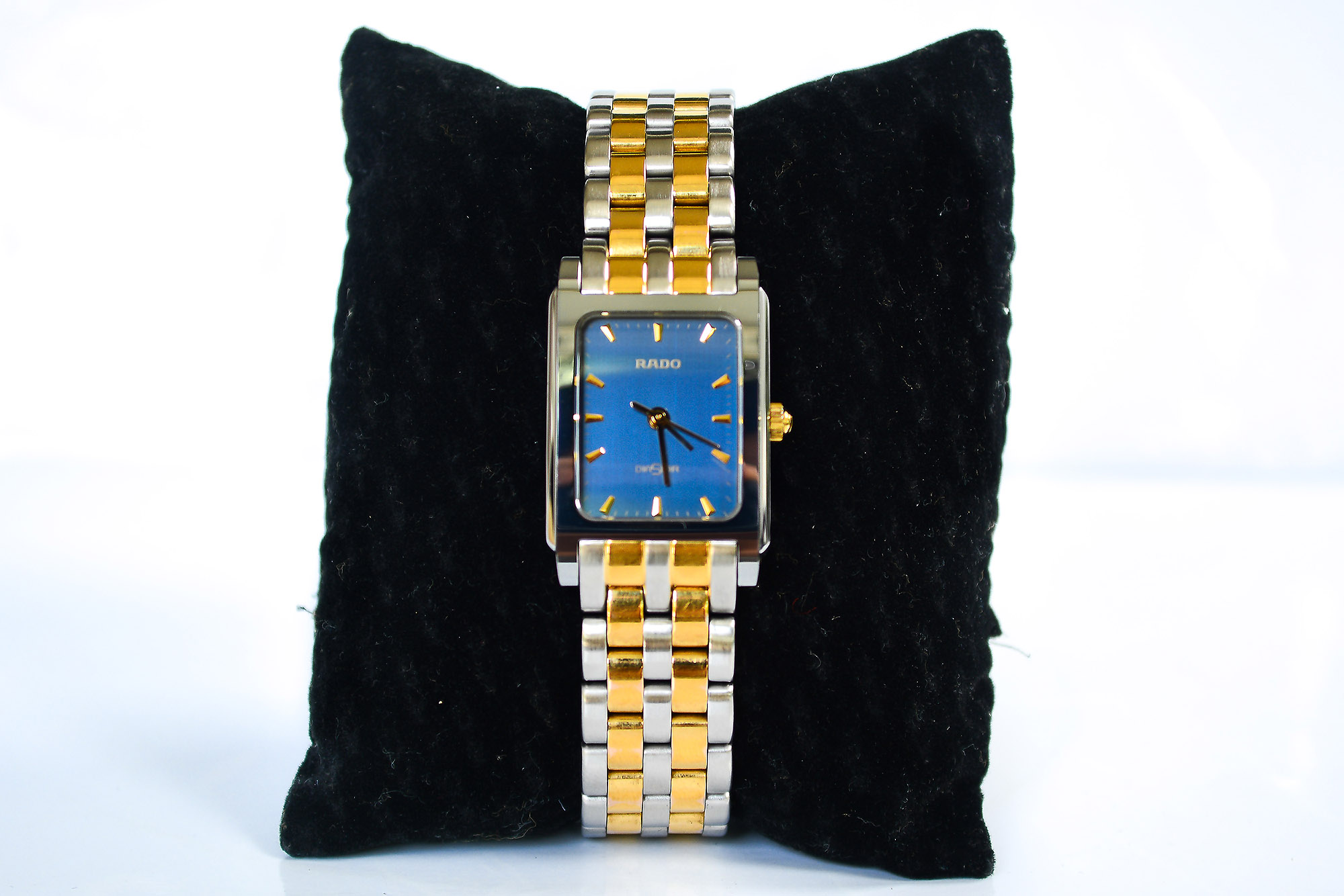 Rado Diastar 2tone Quartz หน้าน้ำเงิน