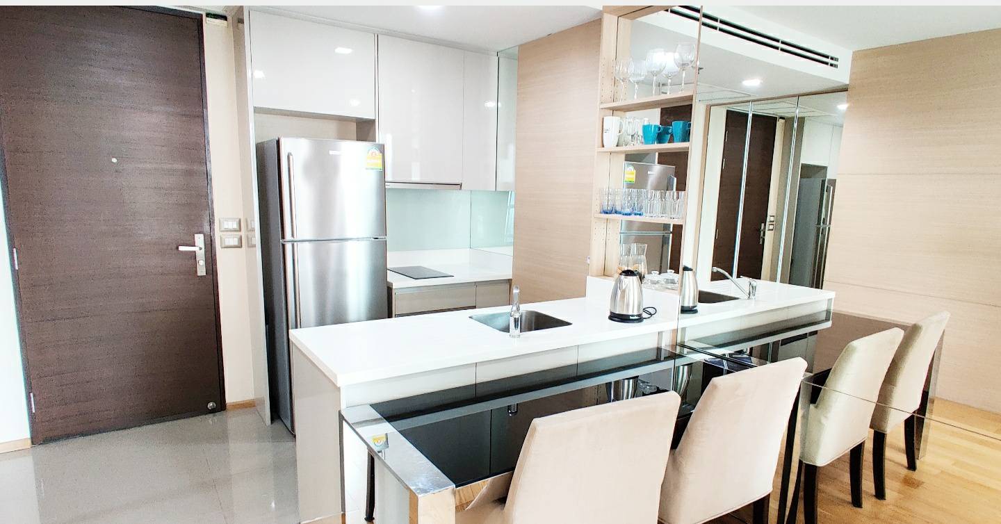 ให้เช่าคอนโด The Address Asoke (ดิ แอดเดรส อโศก) 1 ห้องนอน 1 ห้องน้ำ เนื้อที่ 46 ตรม. ชั้น 28 เช่า 25,000.- บาท