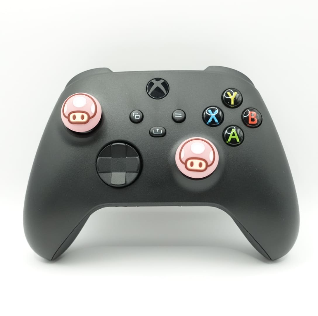 (1ชิ้น)ซิลิโคนอนาล็อกเรืองแสง for Xbox360 XboxOne XboxSeriesS/X PS5 PS4 Joy-Pro