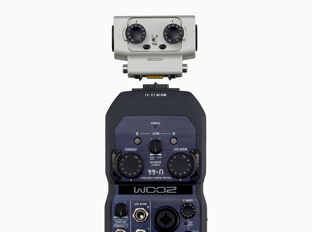 ZOOM U-44 Handy 4-In/4-Out Audio Interface