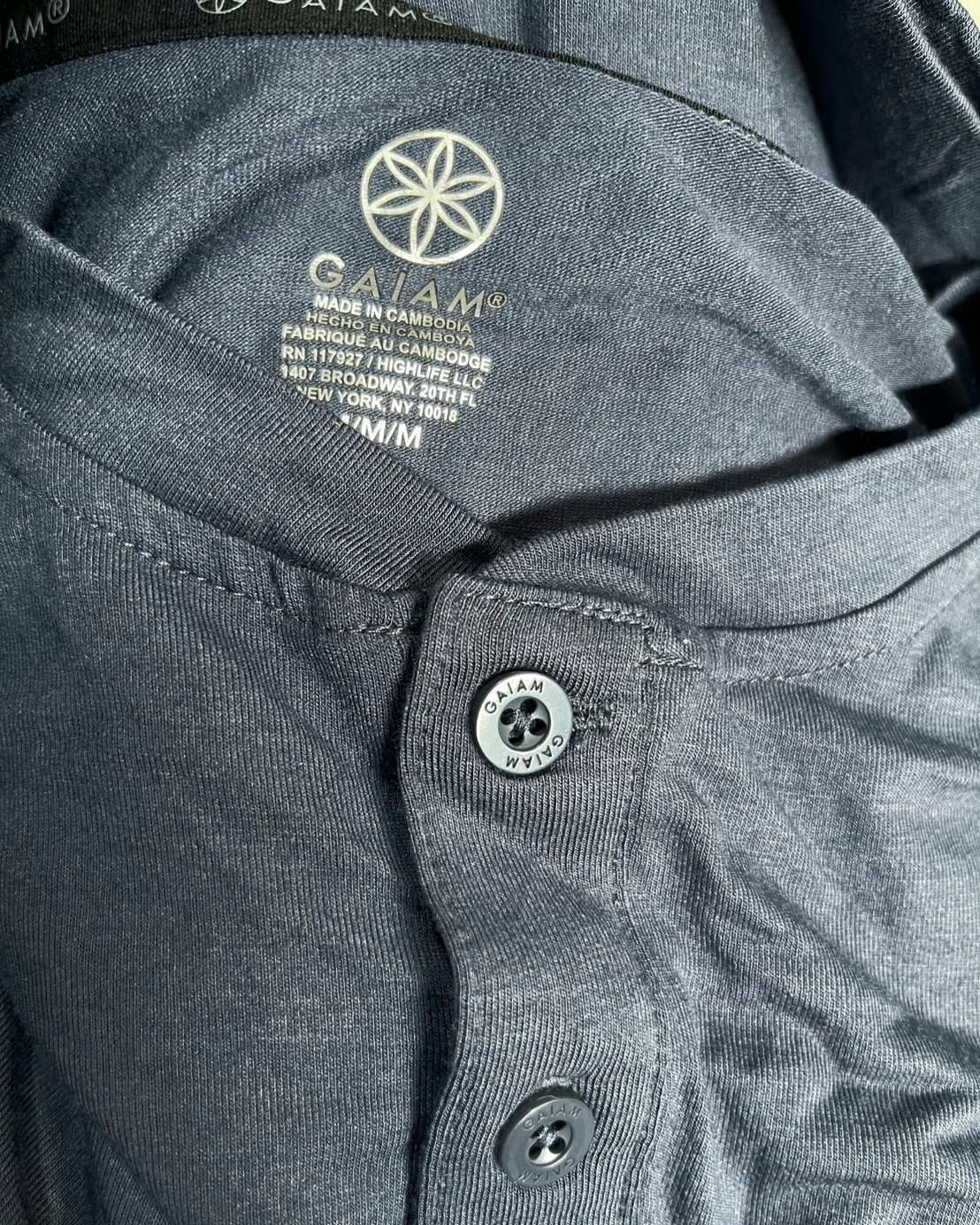 GAIAM BLISS BALANCE SS HENLEY