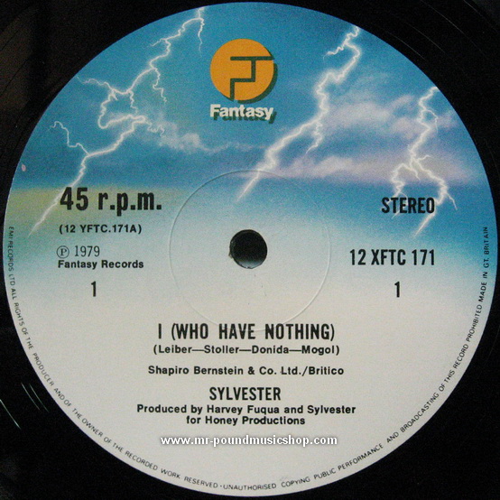 Sylvester - I (Who Have Nothing)