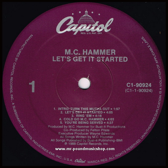 MC Hammer - Let's Get It Started