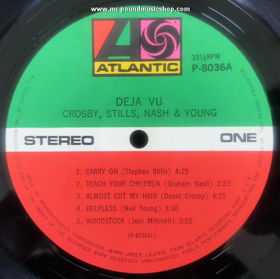 Crosby, Stills, Nash & Young - Deja Vu