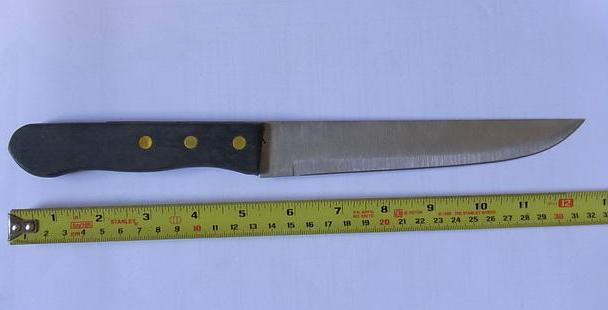 มีดญี่ปุ่น SEKIZO ตรานกอินทรีย์.ใบมีด 7.5นิ้ว...MOLYBDENUM VANADIUM STAINLESS STEEL... Made in Japan แท้ ของใหม่เก่าเก็บ