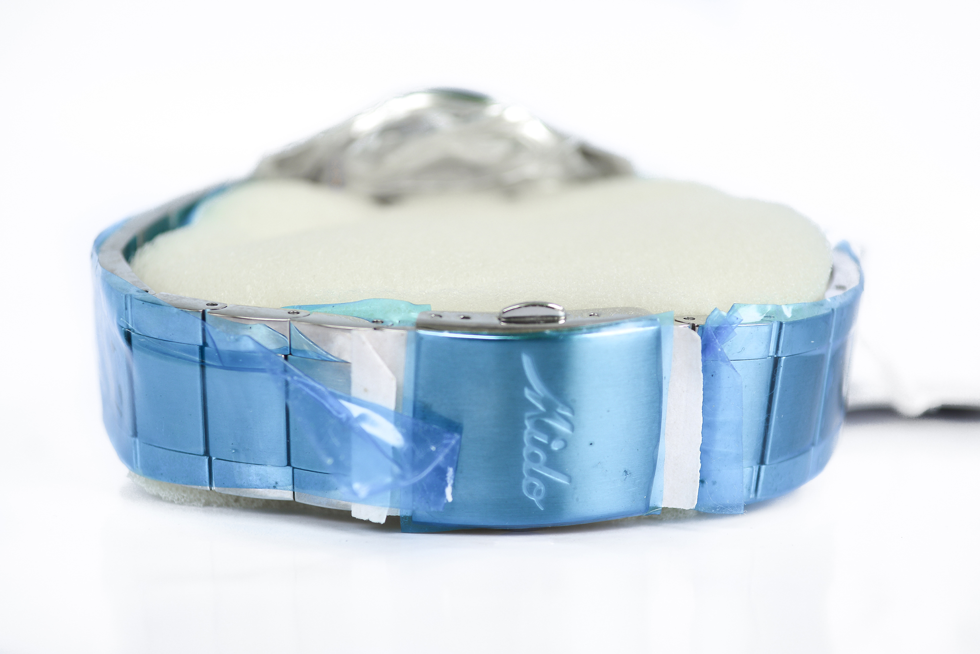 NEW:Mido Multifort Automatic M8830.4.18.1 หน้าดำ สายเหล็ก