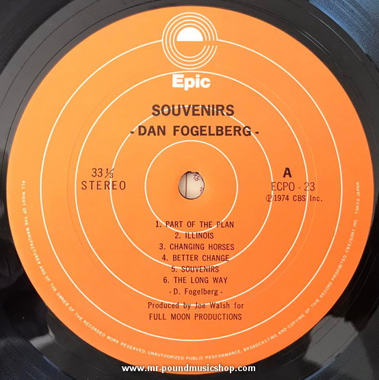 Dan Fogelberg - Souvenirs