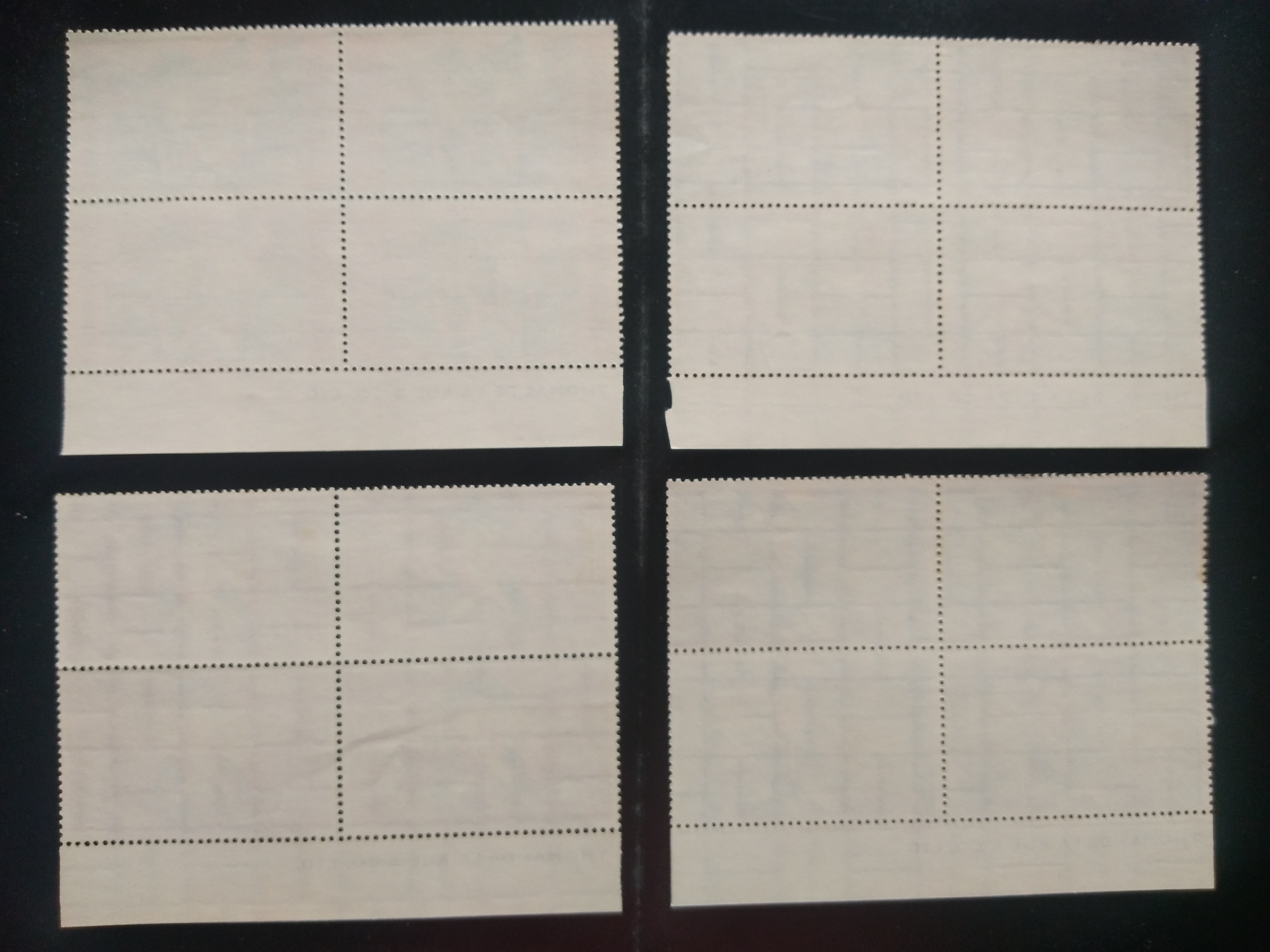 แสตมป์ ชุดชาวเขา ปี 2515 บล็อก 4