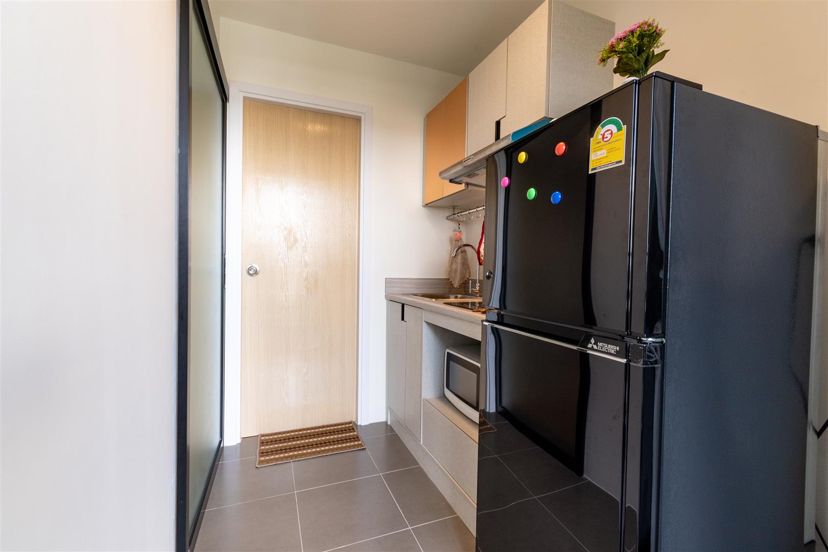 ขายคอนโด Rise Rama 9 (ไรซ์ พระราม 9) 1 ห้องนอน 1 ห้องน้ำ ตึก C ชั้น 4 ขนาด 25.13 ตร.ม.