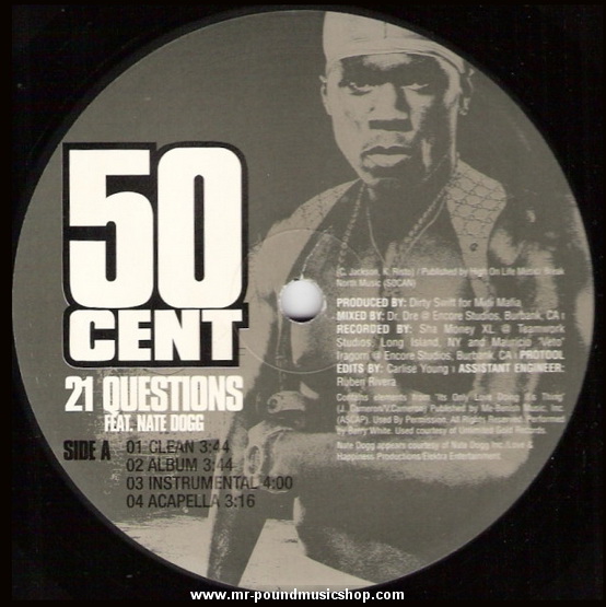50 Cent Feat. Nate Dogg - 21 Questions / Many Men [Wish Death]