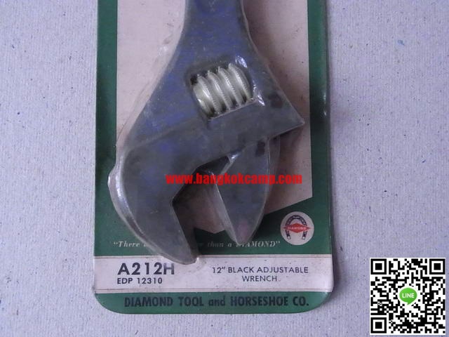 ประแจเลื่อน DIAMOND 12นิ้ว USA ใหม่เก่าเก็บ