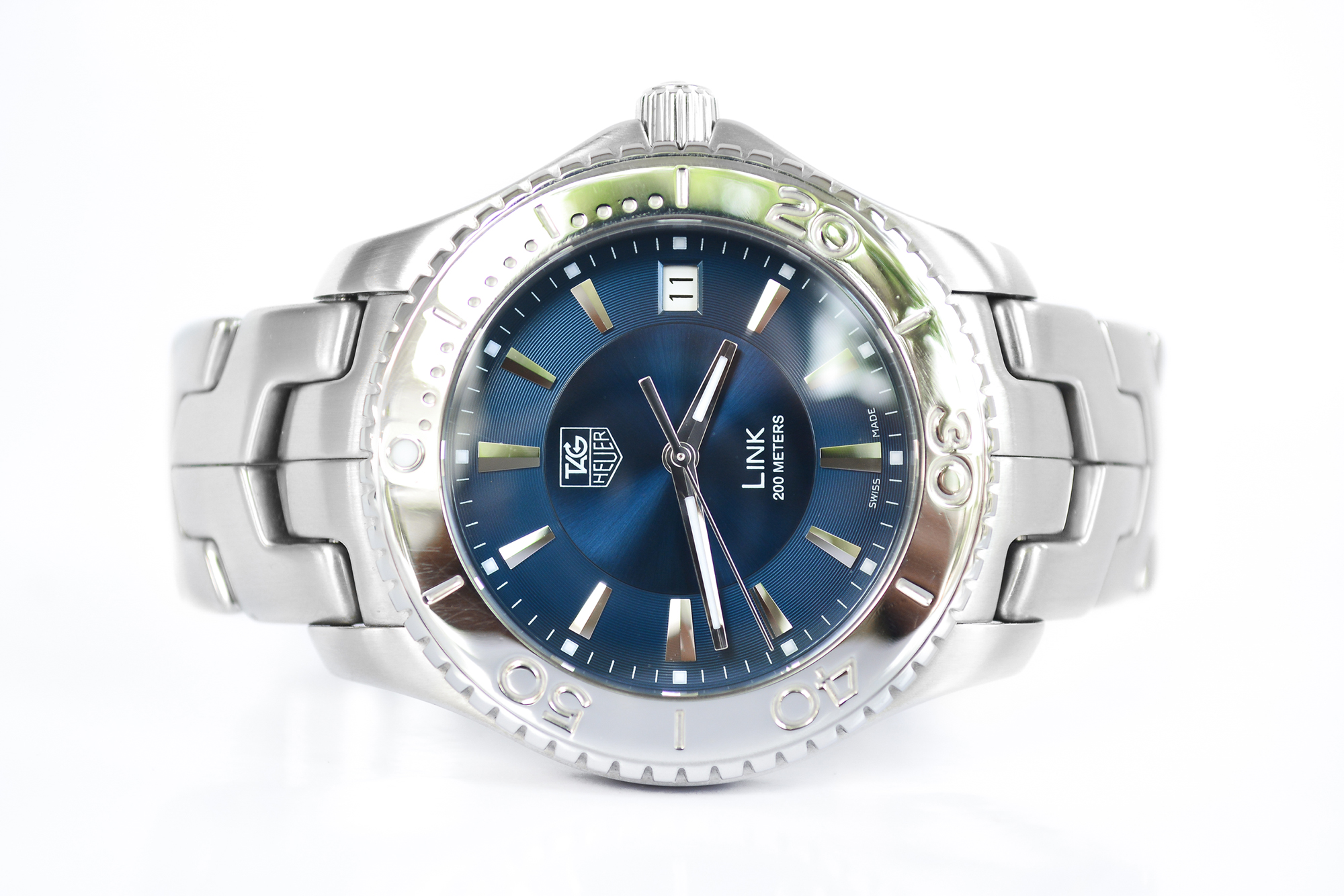 Tag Heuer New Link King size หน้าน้ำเงิน (Sold)
