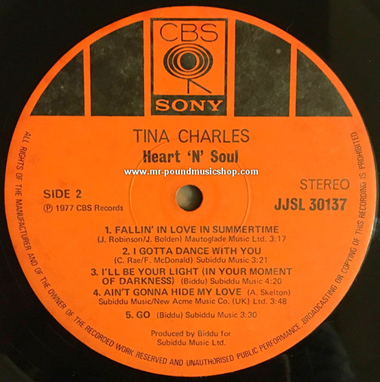 Tina Charles - Heart "N' Soul