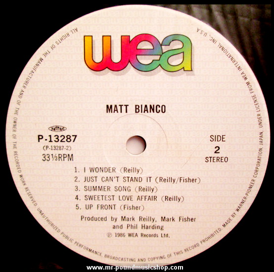 Matt Bianco - Matt Bianco