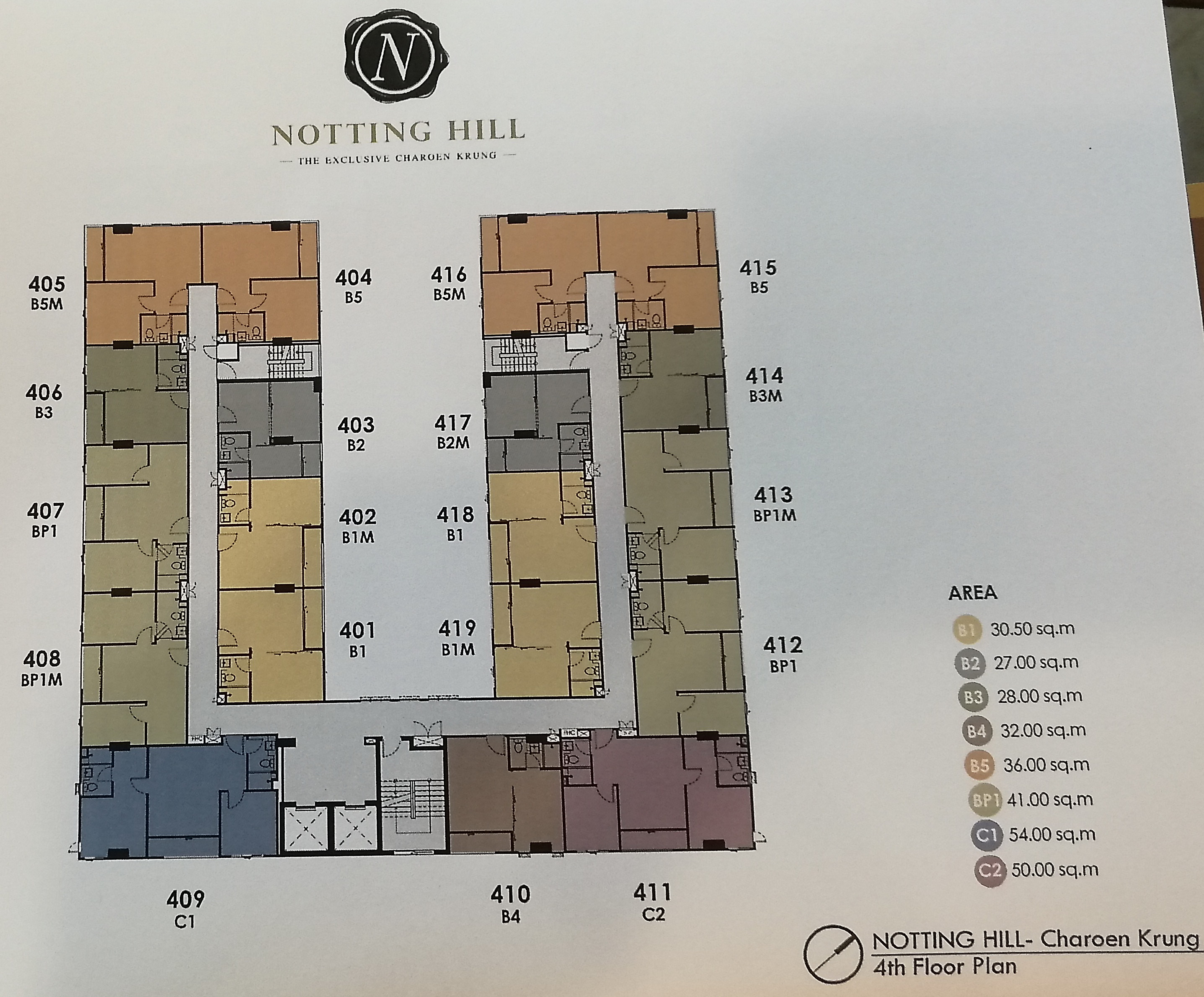 ขาย / เช่าคอนโด Notting Hill The Exclusive CharoenKrung นอตติ้ง ฮิลล์ ดิ เอ็กซ์คลูซีฟ เจริญกรุง จำนวน 3 ยูนิท