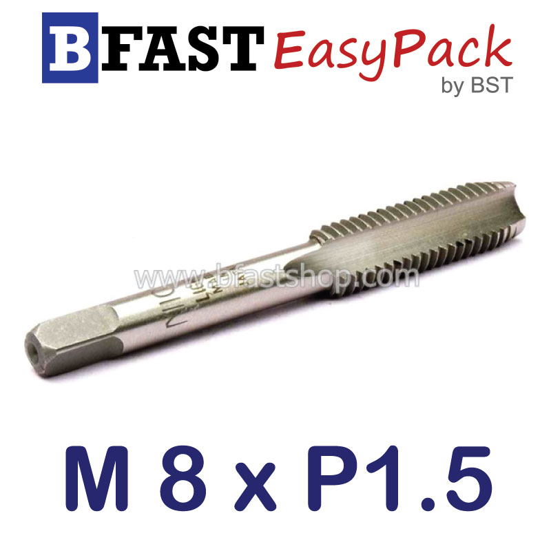 ดอกต๊าปเกลียว M8 x P1.5 (3 ดอก/กล่อง)