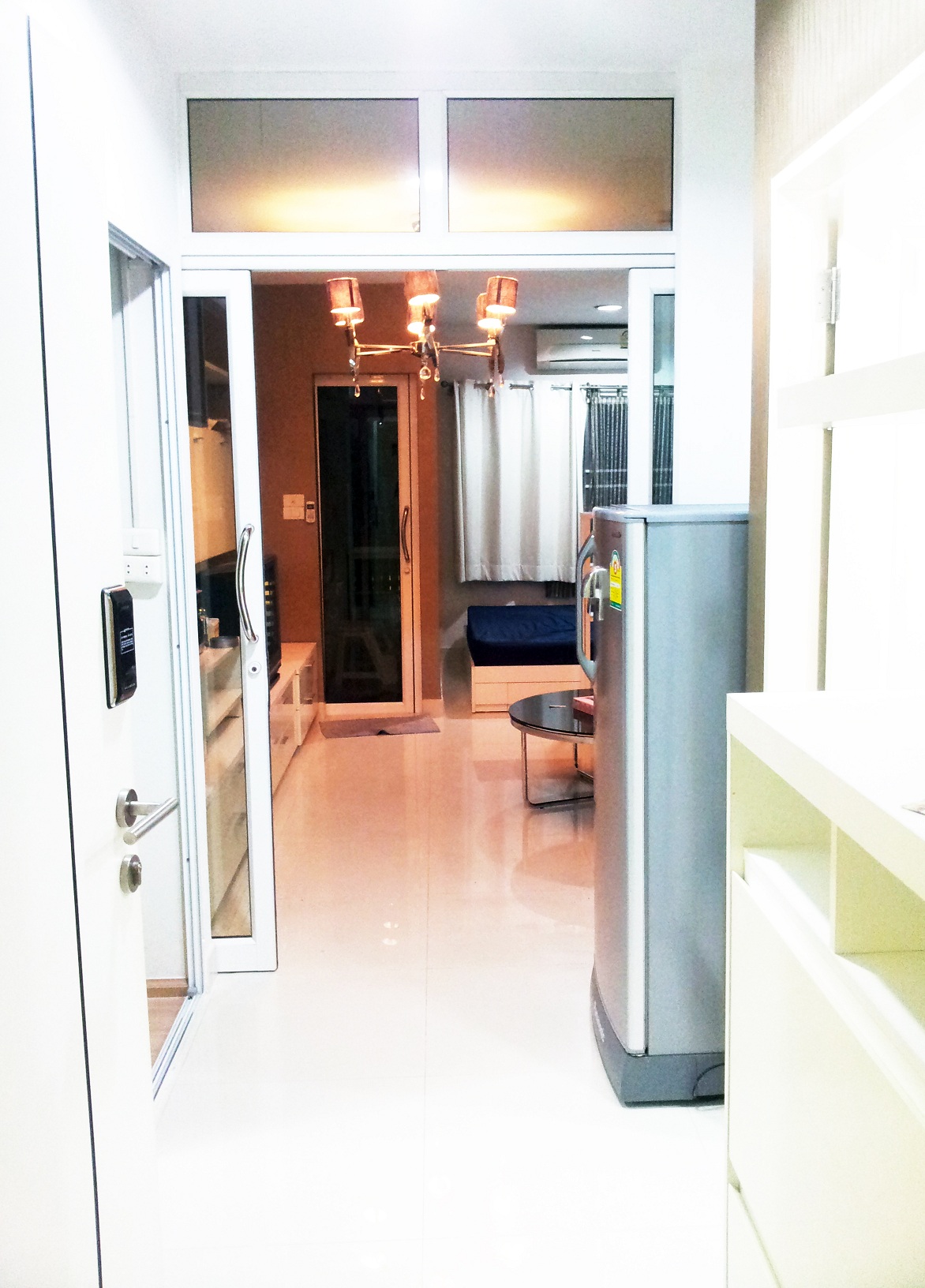 ขาย Condo A space Asoke Ratchada คอนโดเอสเปซ อโศกดินแดง ห้องสตูดิโอ ขนาด 31 ตร.ม ตึก B ชั้น 8 ขาย พร้อมเฟอร์นิเจอร์ในห้อง พร้อมเครื่องใช้ไฟฟ้าครบ