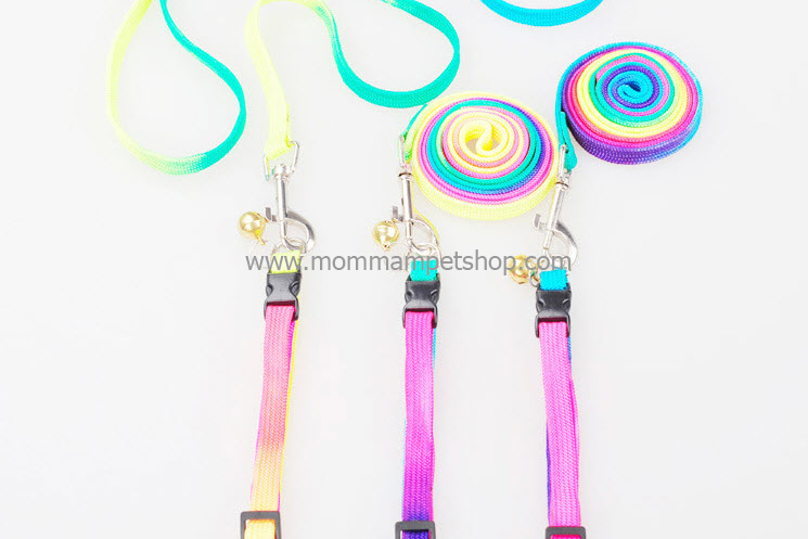 ปลอกคอ+สายจูง แบบรัดคอ