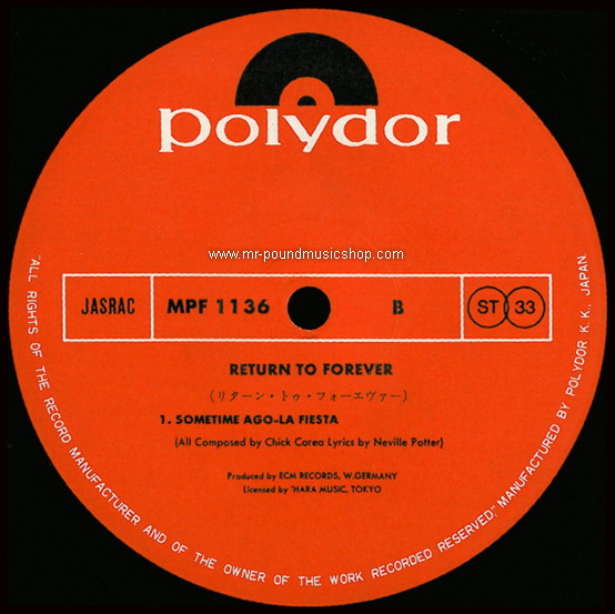 Chick Corea - Return To Forever